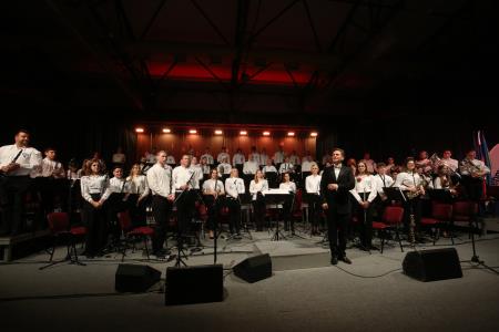 49.božično novoletni koncert Godbe Cerknica z gosti 65 Foto Ljubo Vukelič